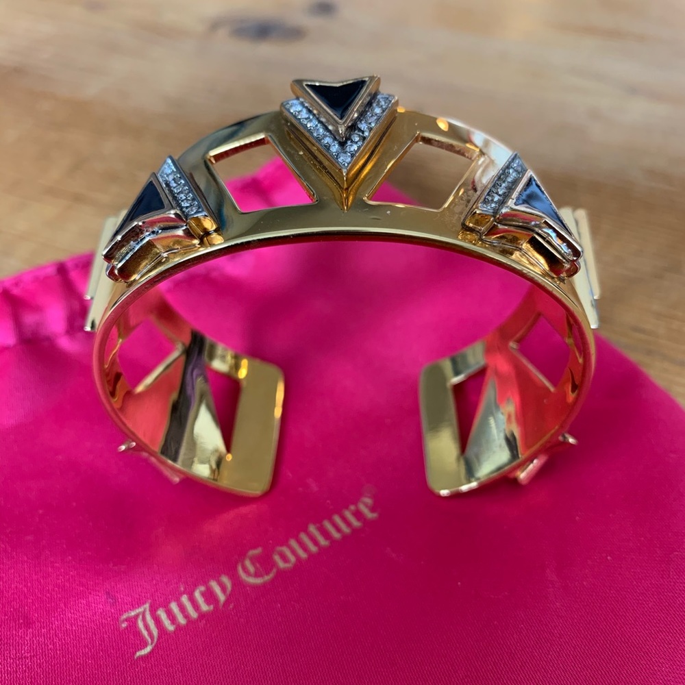 Juicy Couture Gold Embellished Cuff
